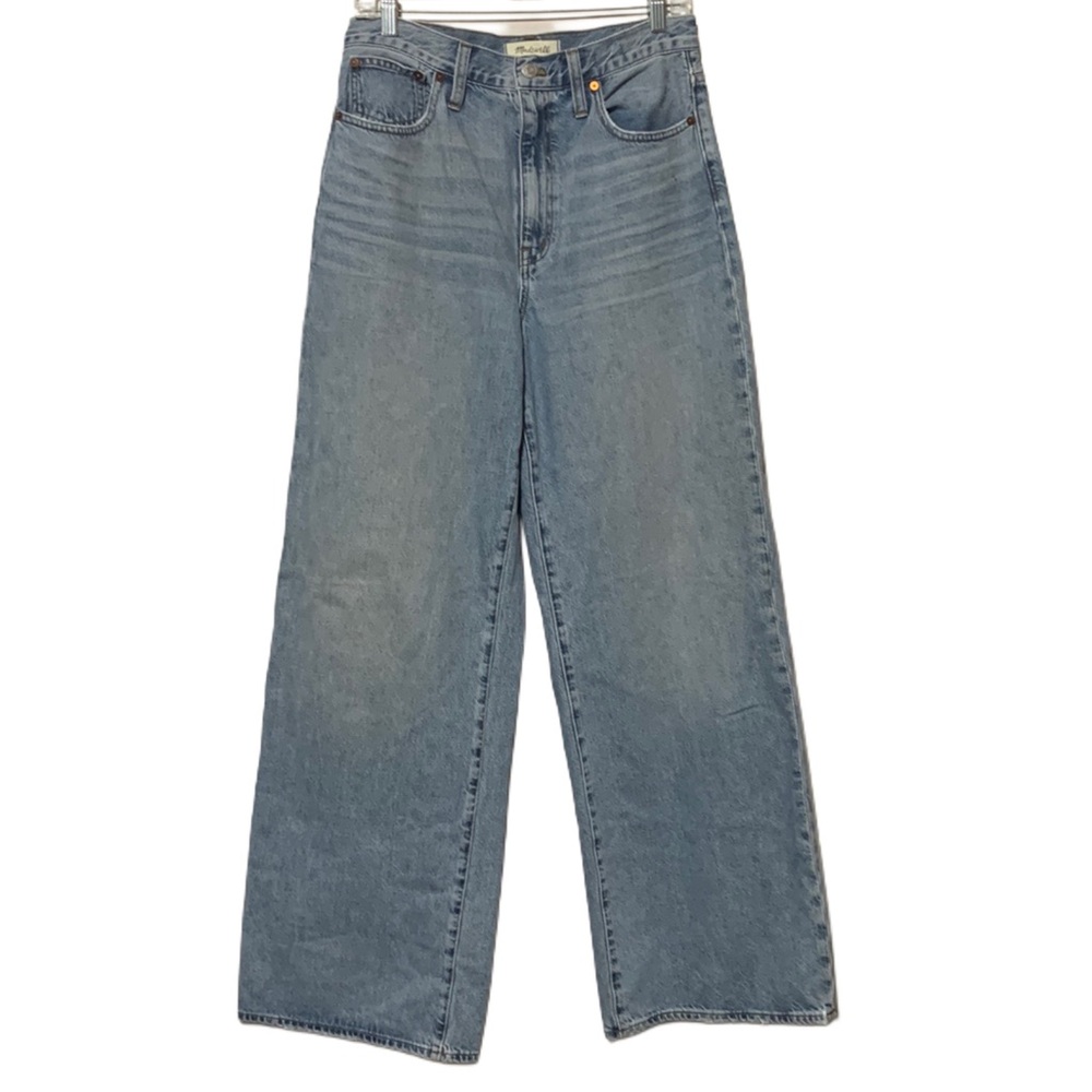 Madewell Blue Flare & Wide Leg Jeans